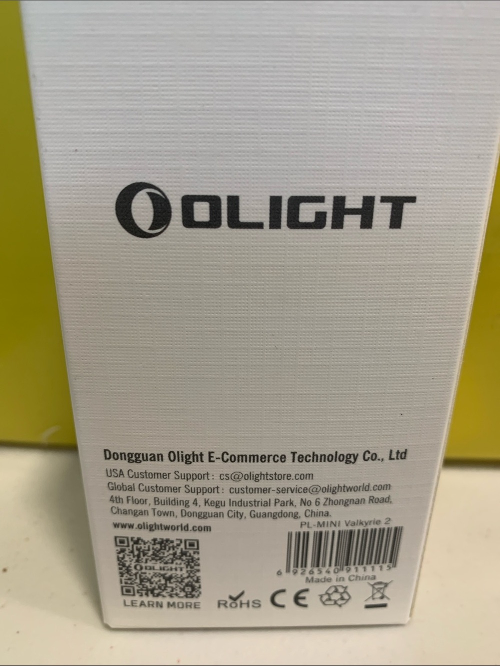 Olight PL-MINI 2 Valkyrie 600 Lumen Weapon Light - Black - Picture 2 of 6